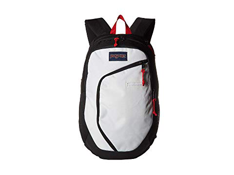all white jansport backpack