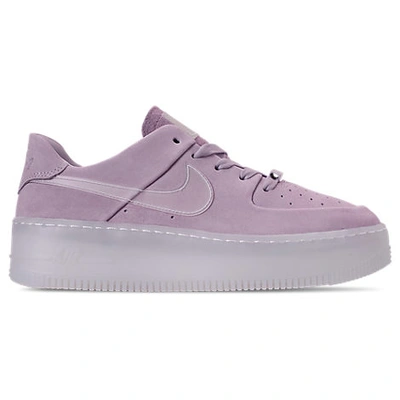 Shop Nike Women's Air Force 1 Sage Low Lx Casual Shoes In Pink