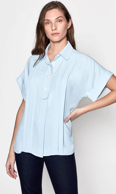 Shop Equipment Dariell Shirt In Bleu Aere