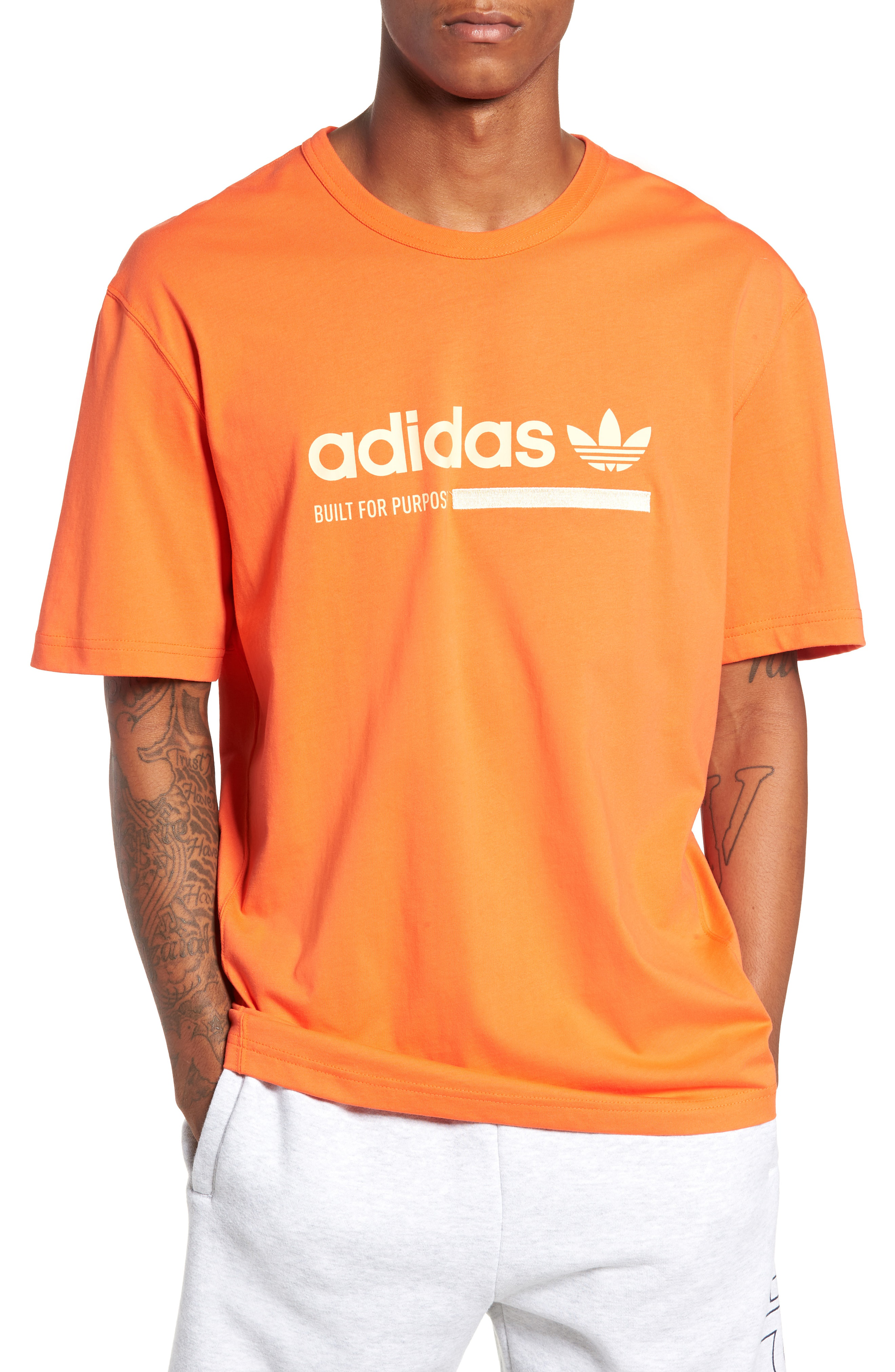 adidas solar red shirt