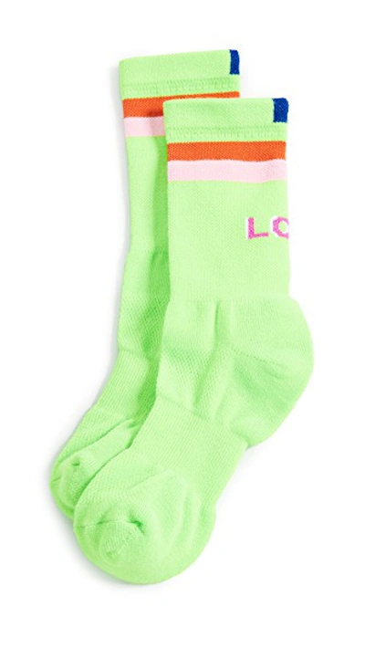 Shop Kule The Love Socks In Green