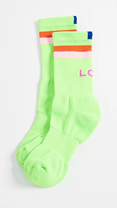 Shop Kule The Love Socks In Green