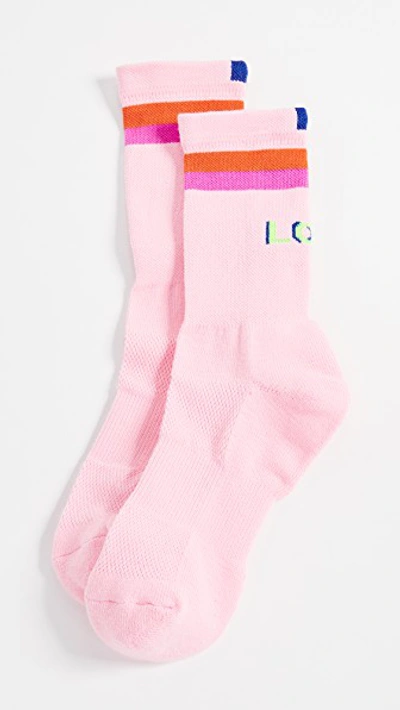Shop Kule The Love Socks In Pink