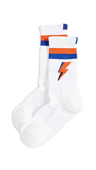 Shop Kule The Bolt Socks In White