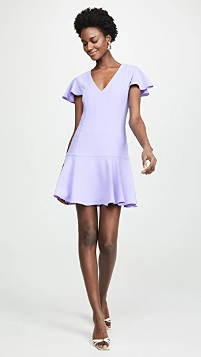 Shop Amanda Uprichard Irvina Dress In Aura