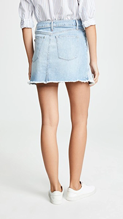 Shop Alice And Olivia Mini Flounce Ruffle Skirt In Tease Me Too