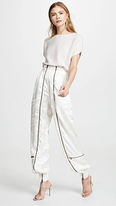 Shop Tre By Natalie Ratabesi Storm Pants In Ivory