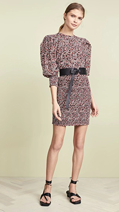 Shop Rebecca Minkoff Tabby Dress In Red Multi