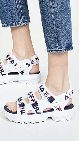 women's fila disruptor athletic sandals