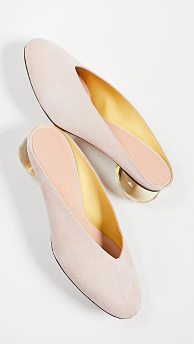 Shop Gray Matters Egg Mules In Rosa/limone