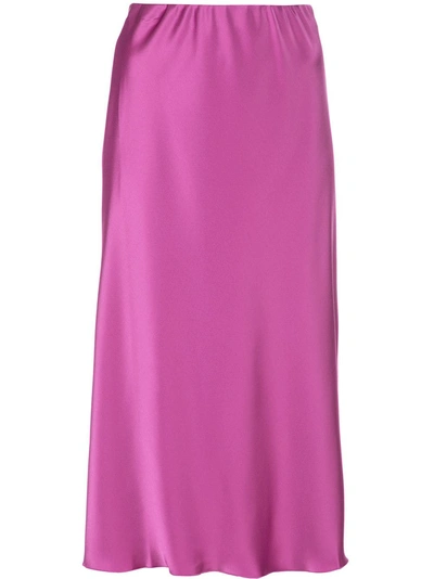 Shop Nanushka Zarina Skirt - Purple