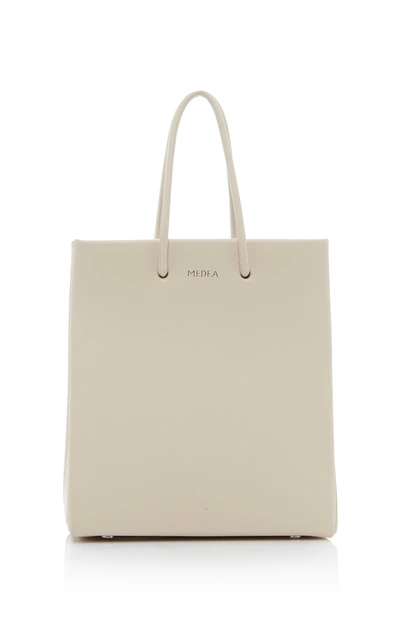 Shop Medea Sisters Short Vinile Bag In White