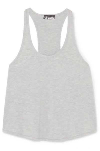 Shop All Access Concert Stretch-modal Jersey Tank In Gray