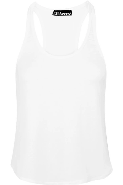 Shop All Access Concert Stretch-modal Jersey Tank In White