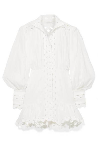 zimmermann ninety six wave short dress