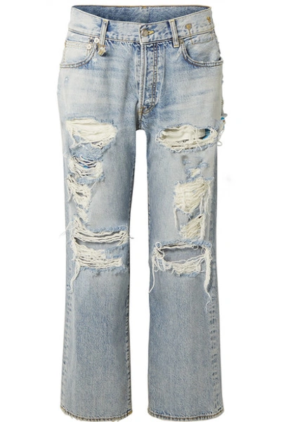 Shop R13 Milton Distressed Boyfriend Jeans