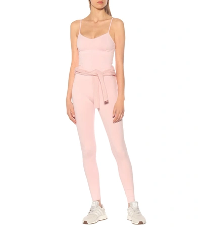 Shop Live The Process Paneled Bodysuit In Pink