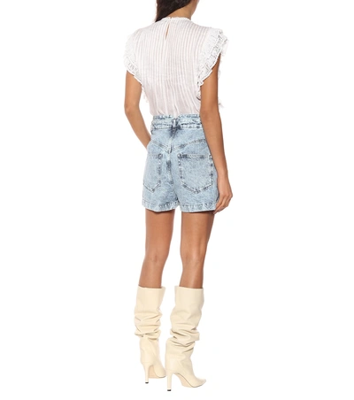 Isabel marant roy store denim shorts