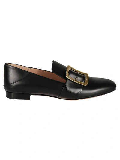 Shop Bally Janelle Loafers In Black
