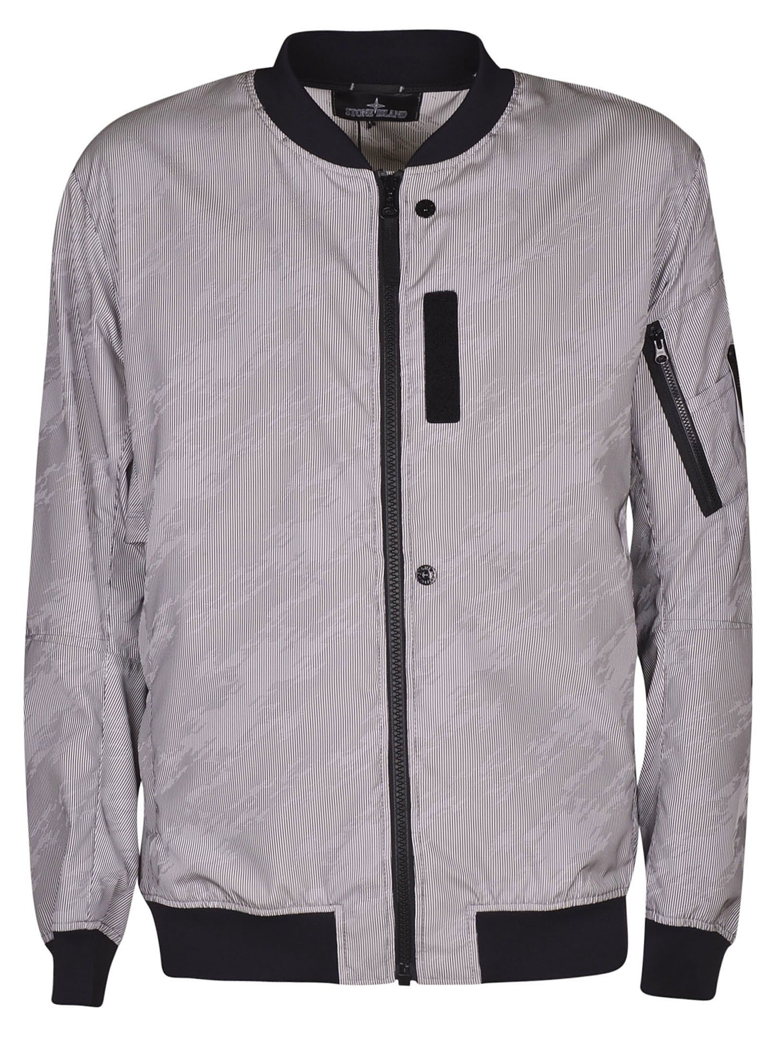 Stone Island Shadow Project Zip-up Bomber In Black | ModeSens