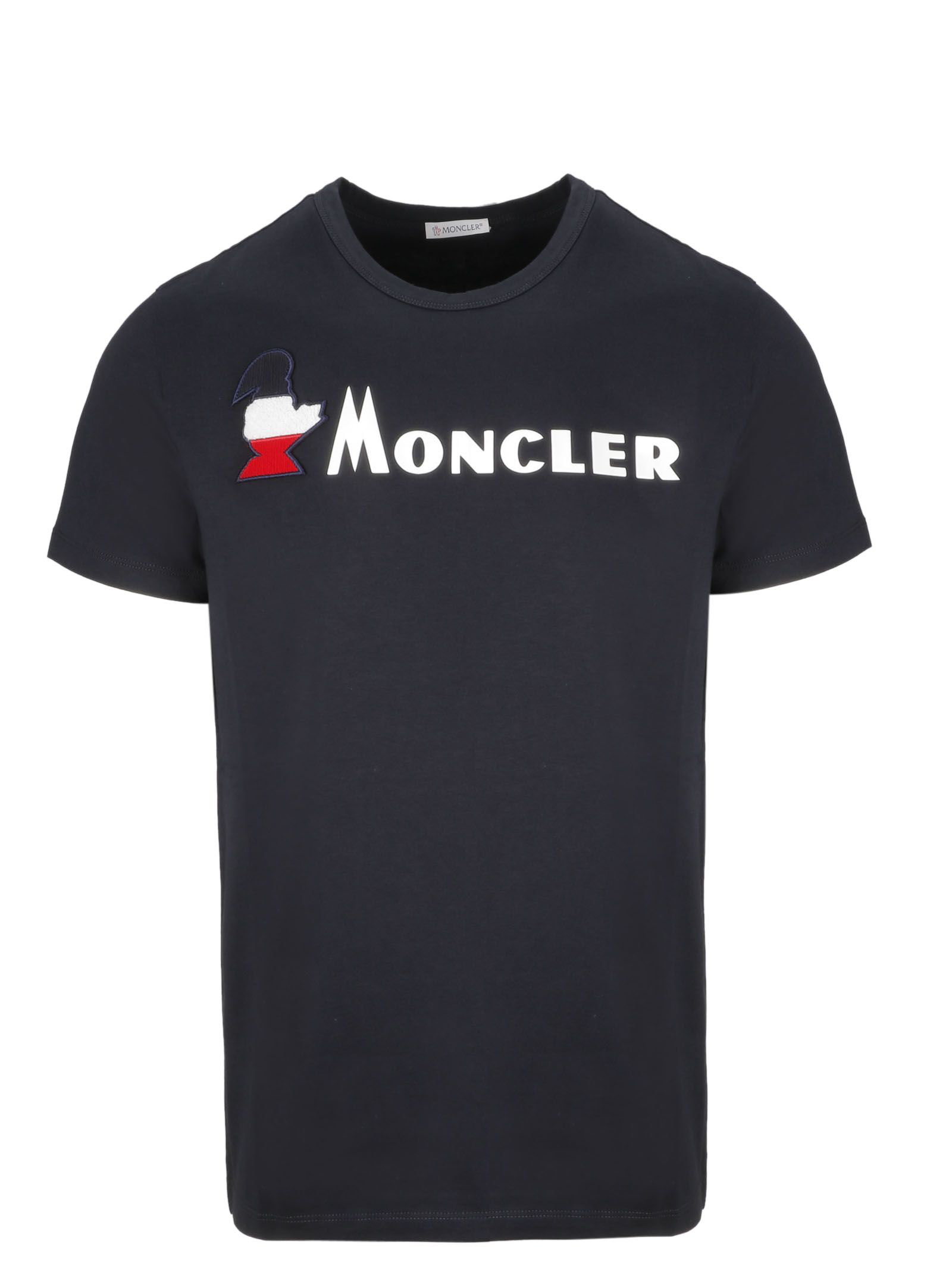 Moncler Logo Print T-shirt | ModeSens