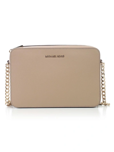 Michael Michael Kors Jet Set Crossbody Bag In Truffle | ModeSens