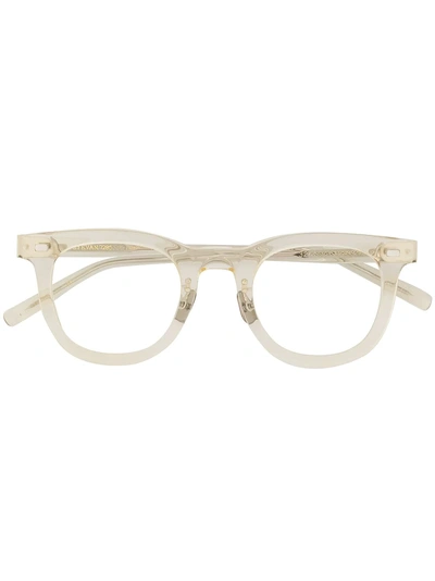 EYEVAN7285 透明镜框眼镜 - 白色
