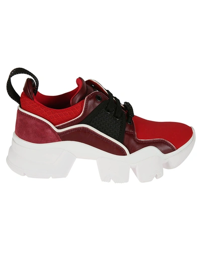 Shop Givenchy Jaw Sneakers In Wine