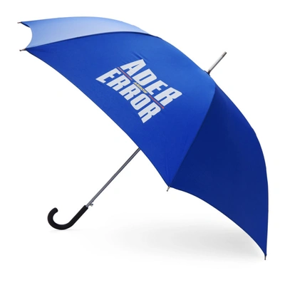 Shop Ader Error Blue Logos Umbrella In 17 Blue
