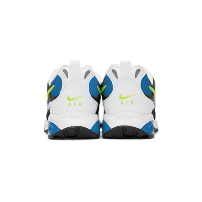 Shop Nike Blue And White Air Terra Humara 18 Sneakers
