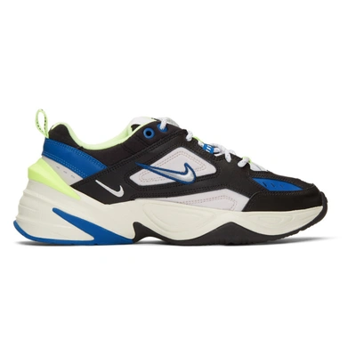 Shop Nike Blue & Black M2k Tekno Sneakers