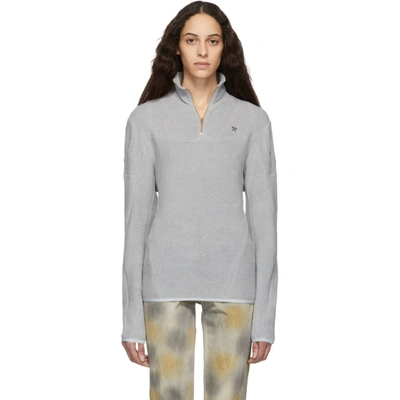 Shop Gmbh Grey Organic Moses Sweater In 11 Grey
