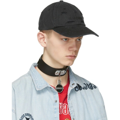 Vetements Black Saturday Weekday Cap In Saturday
