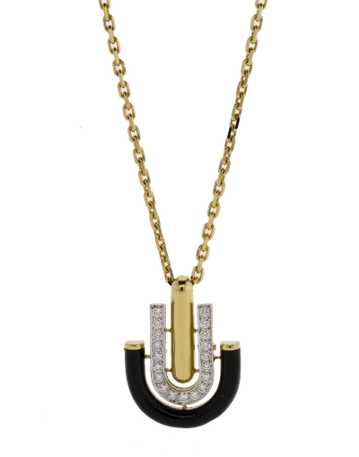 Shop David Webb Unity Necklace In Ylwgold