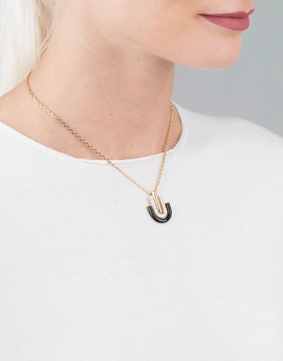 Shop David Webb Unity Necklace In Ylwgold