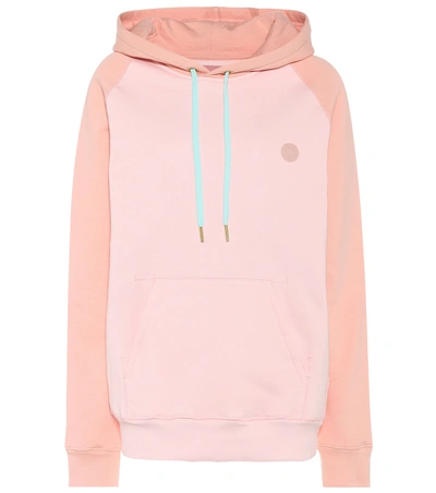 Shop Acne Studios Blå Konst Cotton Jersey Hoodie In Pink