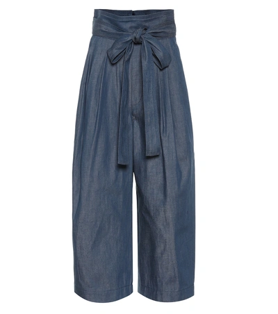 Shop Marc Jacobs Wide-leg Denim Pants In Blue