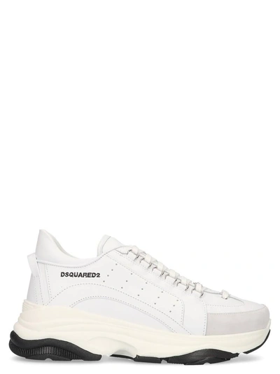 Shop Dsquared2 Dsquared Bumpy 551 Sneakers In White