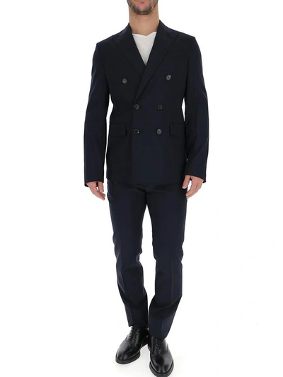 Shop Dsquared2 Double Breasted Two Piece Suit