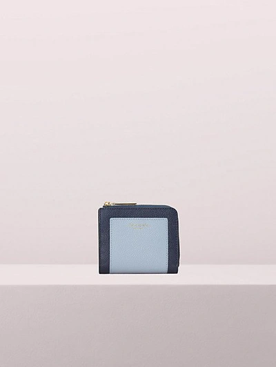 Shop Kate Spade Margaux Small Bifold Wallet In Horizon Blue