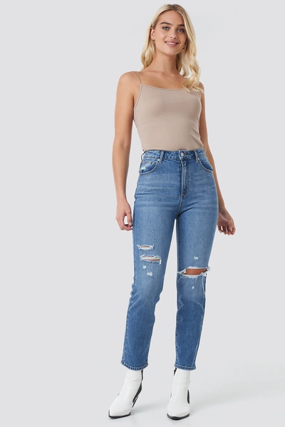 Shop Abrand A 94 High Slim Jeans - Blue In Ciara
