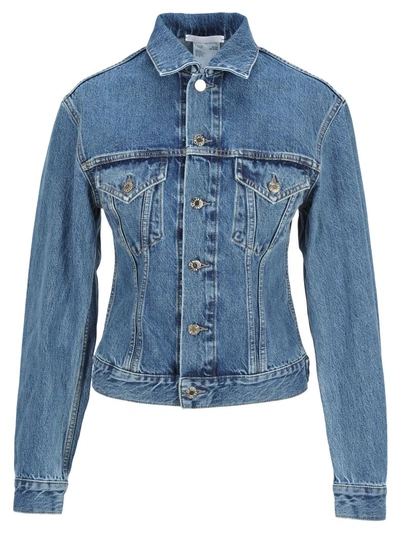 Shop Helmut Lang Denim Jacket In Indigo Blue