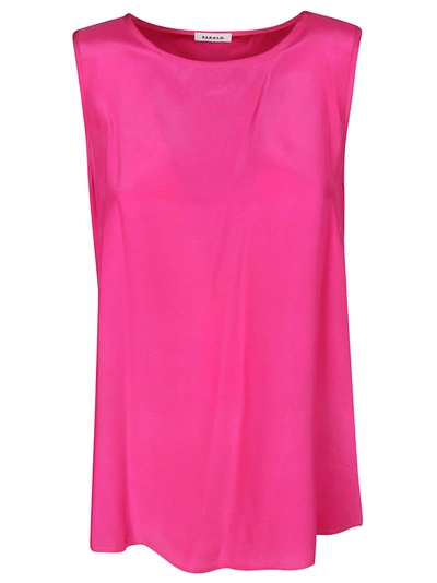 Shop P.a.r.o.s.h Softer Tank Top In Pink