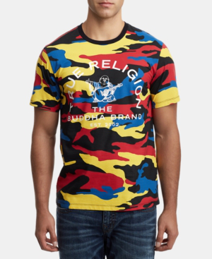 true religion t shirt camo