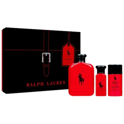 Shop Ralph Lauren Polo Red 3-pc Set