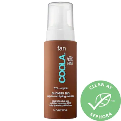 Shop Coola Sunless Tan Express Sculpting Mousse 7 oz/ 207 ml