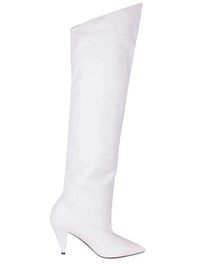 Shop Givenchy Boots In White