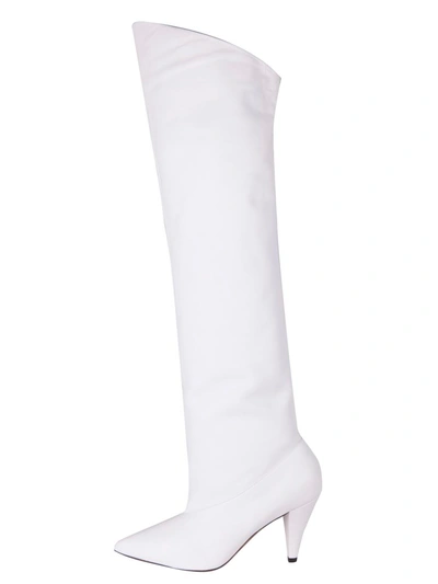 Shop Givenchy Boots In White