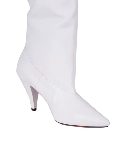 Shop Givenchy Boots In White