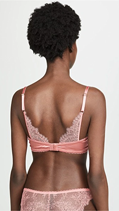 Shop Stella Mccartney Gigi Giggling Triangle Bra In Pink